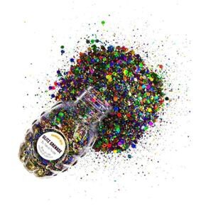 🦋B2G1🦋NEVA NUDE Cosmetic Glitter Glitz Grenade In Aloe Gel | RAINBOW BRITE |